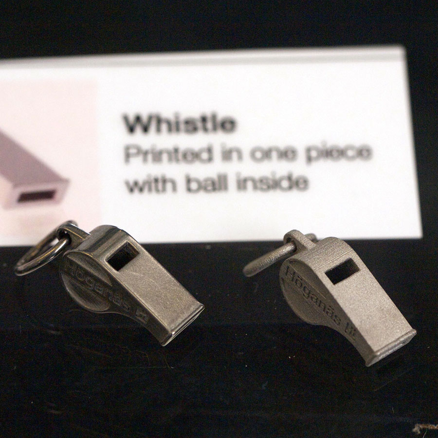 3d printed metal whistle